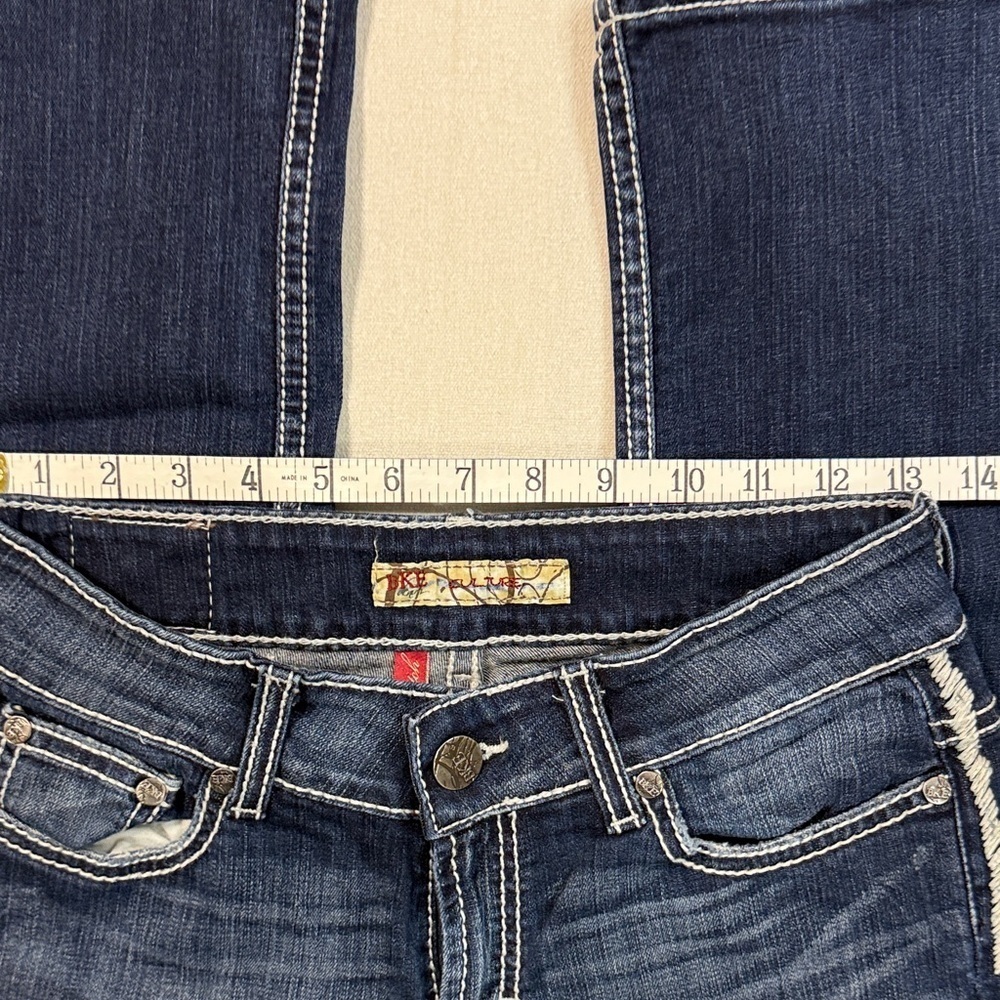 BKE Dark Blue Boot Cut Women's Jeans - Picture 5 of 8